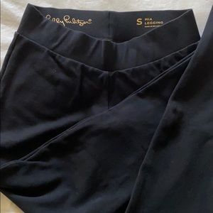 Lilly Pulitzer Black Mia Leggings